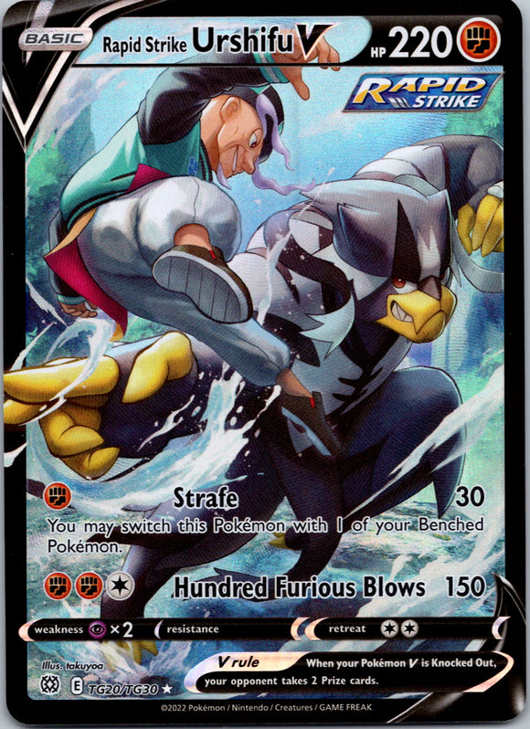 Rapid Strike Urshifu V [TG20/TG30] [Brilliant Stars Trainer Gallery] Holofoil