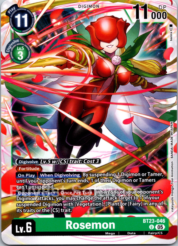 Rosemon [BT23-046 U] [Hackers' Slumber]