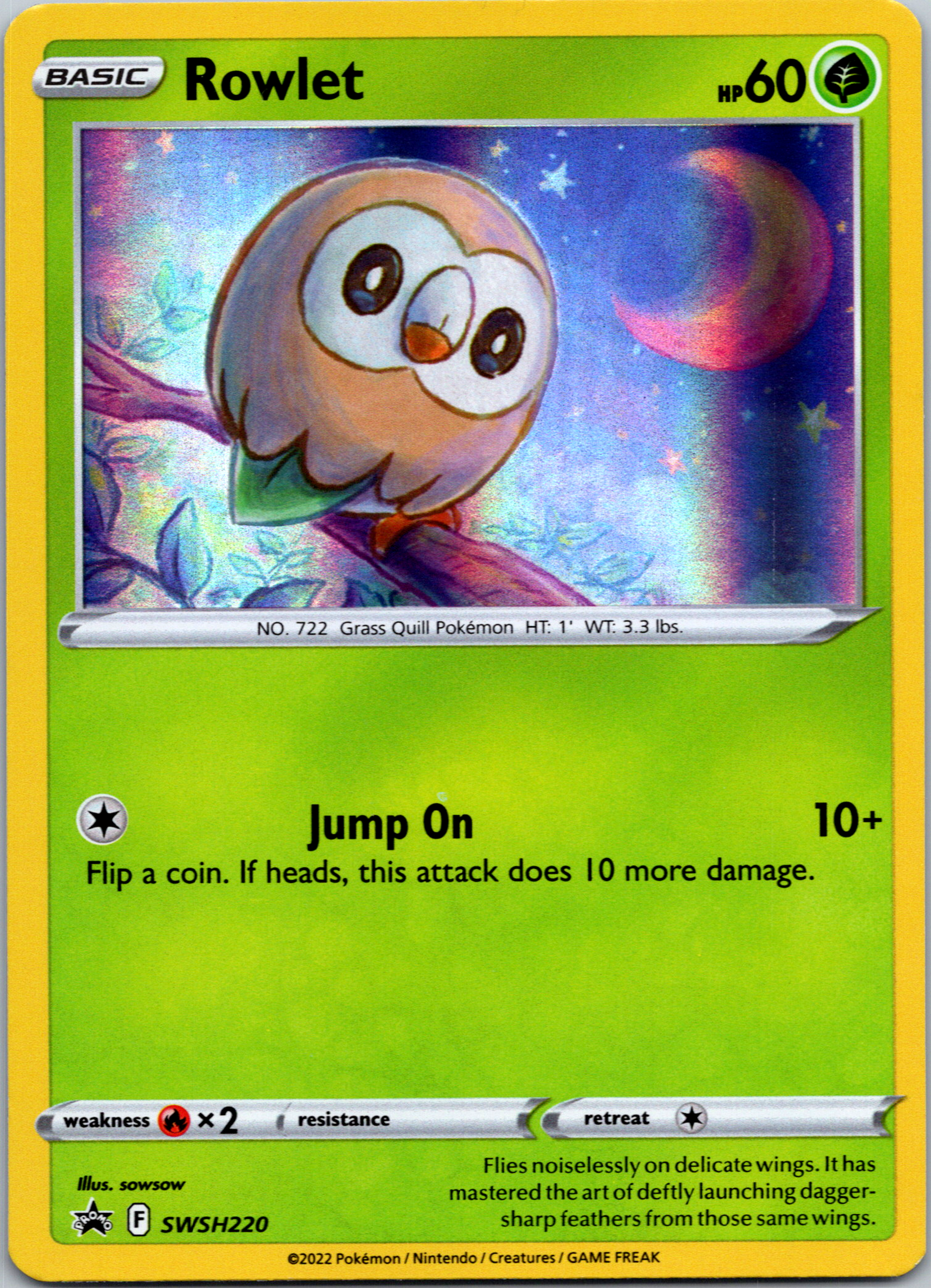 Rowlet (SWSH220) [Sword & Shield: Black Star Promos]