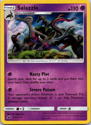 Salazzle [47/111] [Crimson Invasion] Holofoil