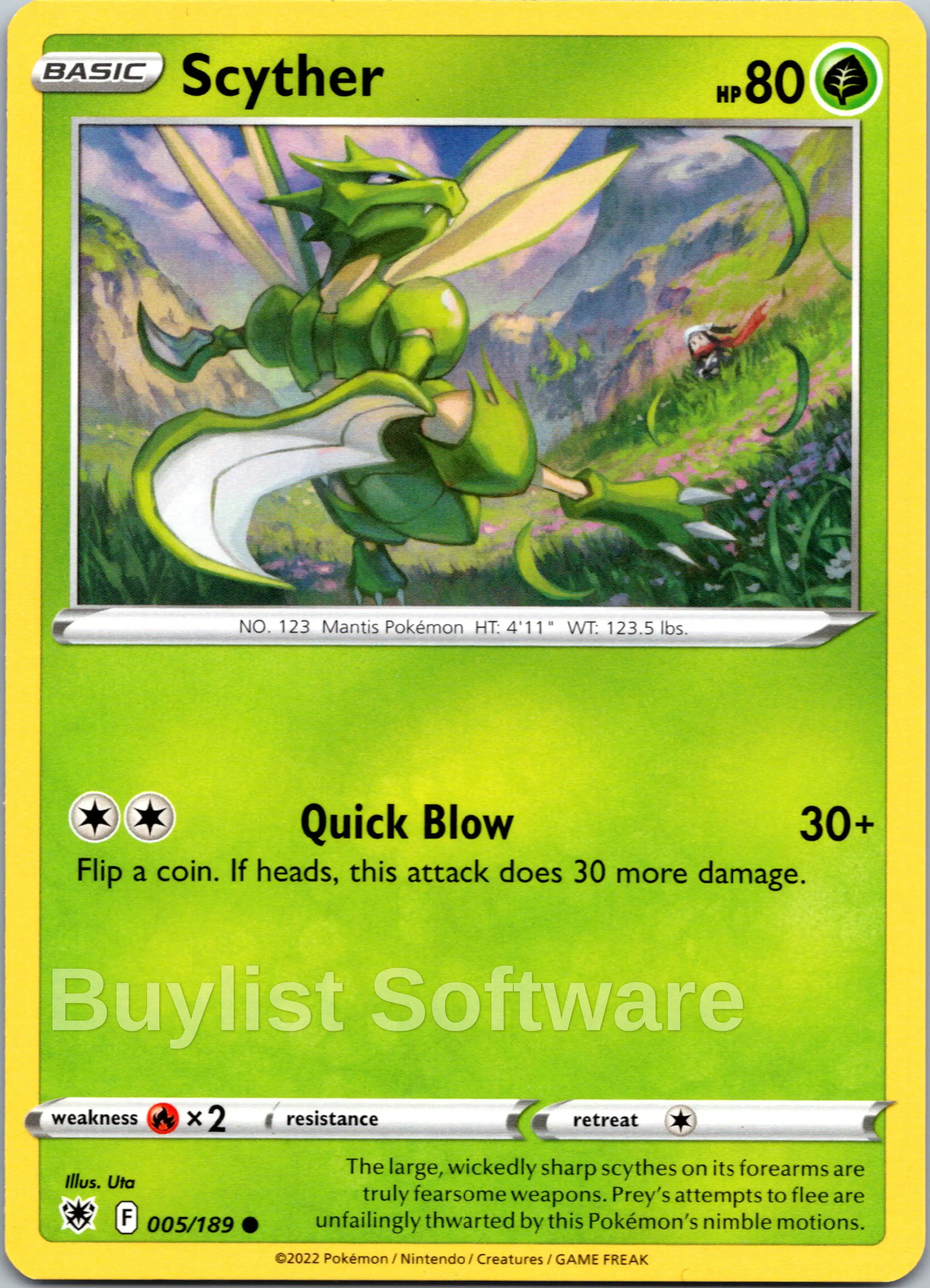 Scyther [005/189] [Astral Radiance]