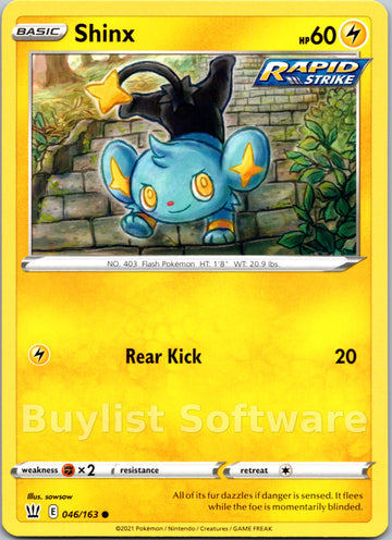 Shinx [046/163] [SWSH05: Battle Styles]