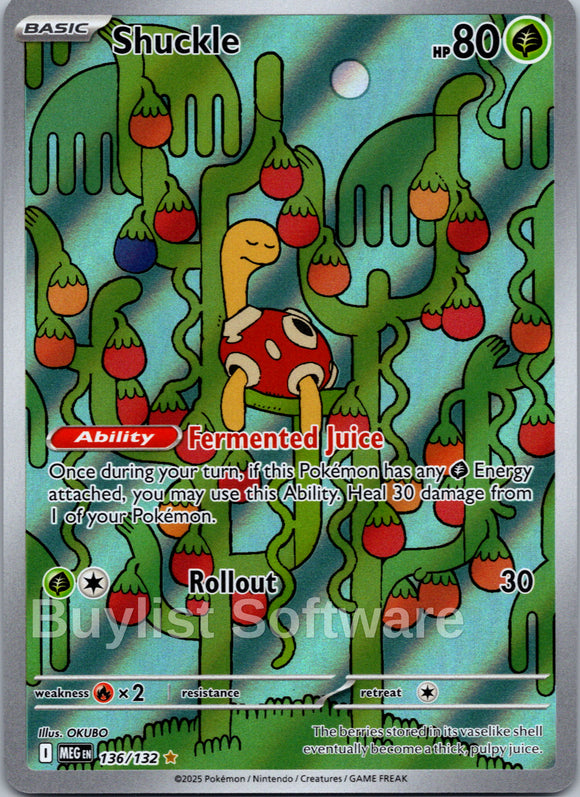 Shuckle [136/132] [Mega Evolution] Holofoil