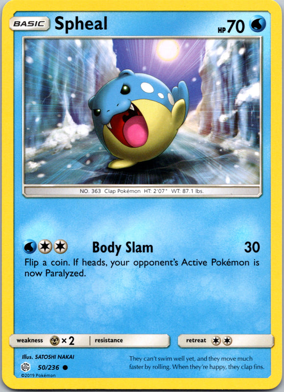 Spheal - 50/236 [50/236] [Cosmic Eclipse]