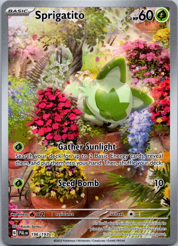 Sprigatito - 196/193 [196/193] [Paldea Evolved] Holofoil