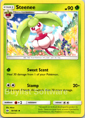 Steenee [19/149] [Sun & Moon Base Set] Reverse Holofoil