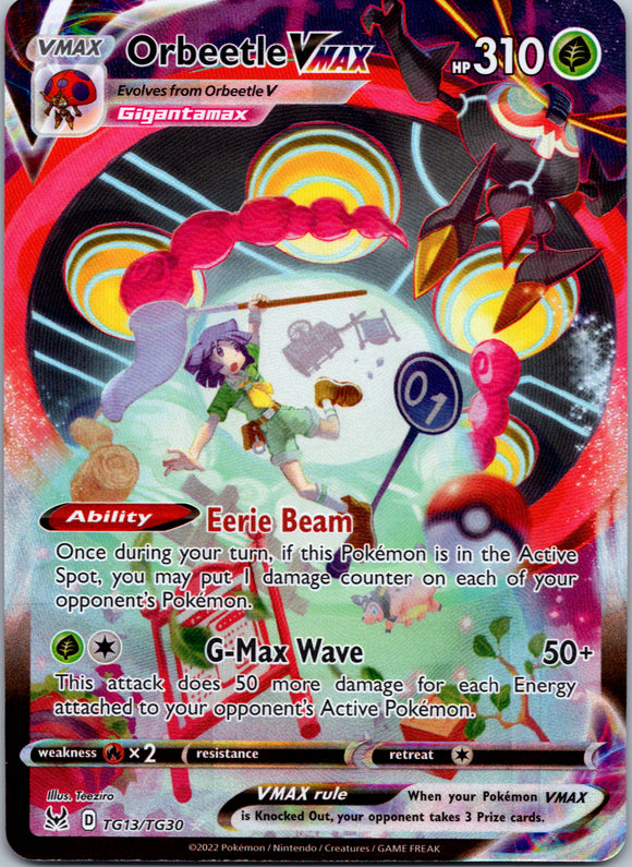 Orbeetle VMAX (TG13/TG30) [Sword & Shield: Lost Origin]