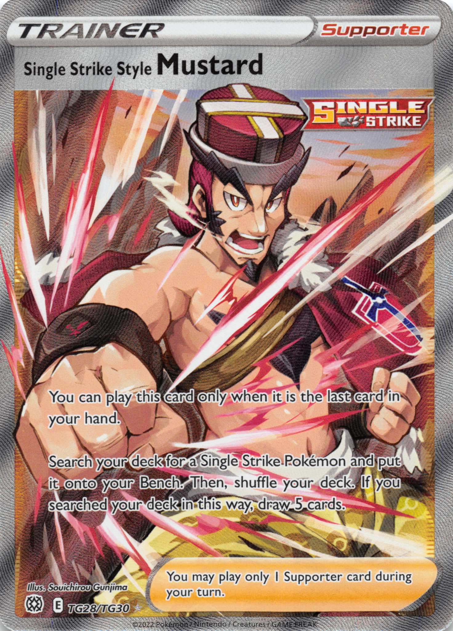 Single Strike Style Mustard (TG28/TG30) [Sword & Shield: Brilliant Stars]