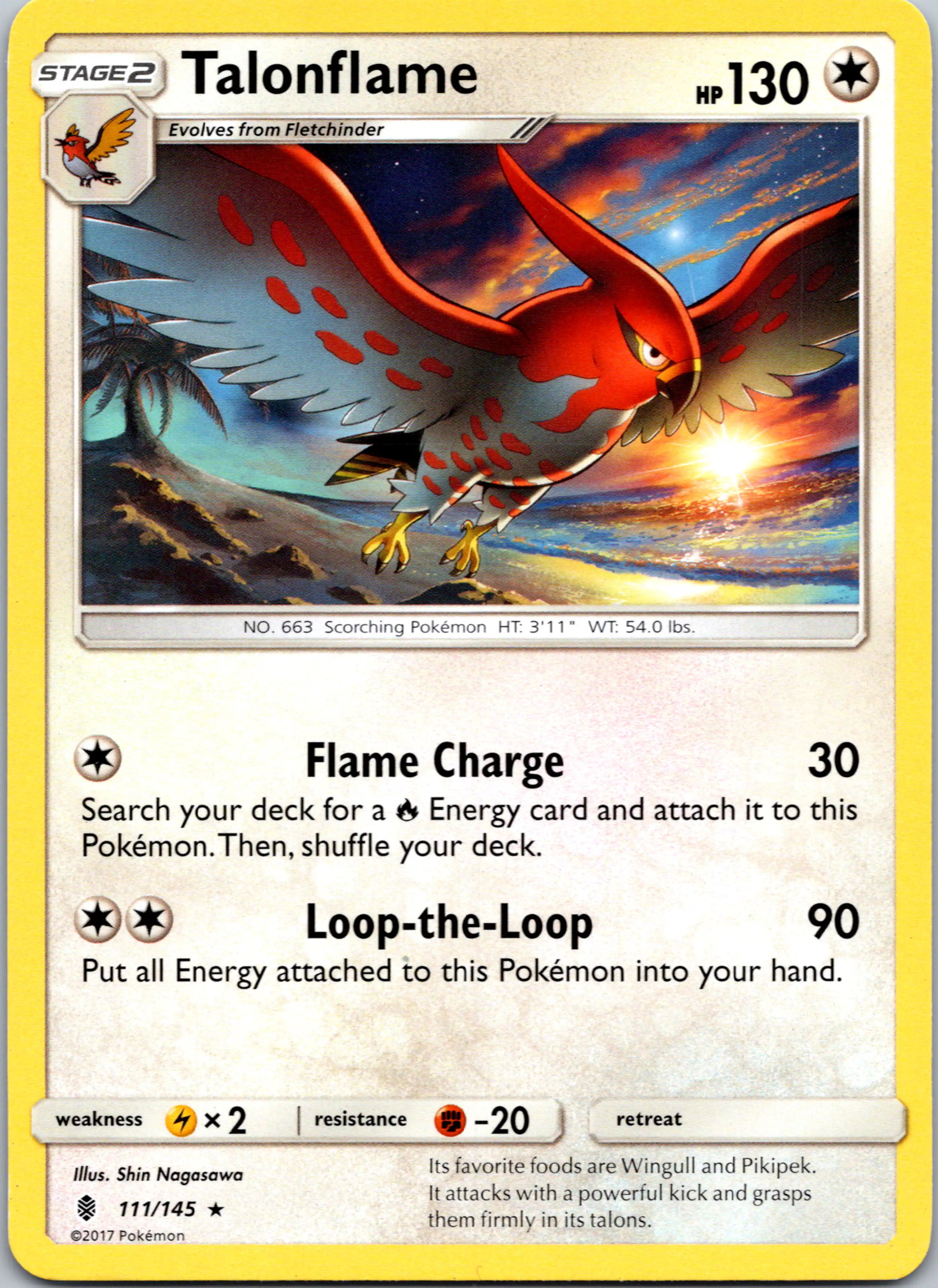 Talonflame [111/145] [Guardians Rising]