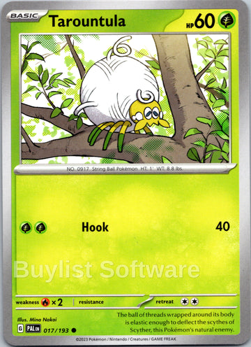 Tarountula - 017/193 [017/193] [Paldea Evolved]