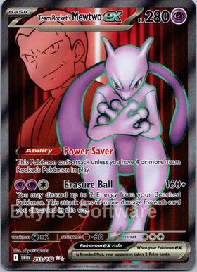 Team Rocket's Mewtwo ex - 213/182 [213/182] [Destined Rivals] Holofoil