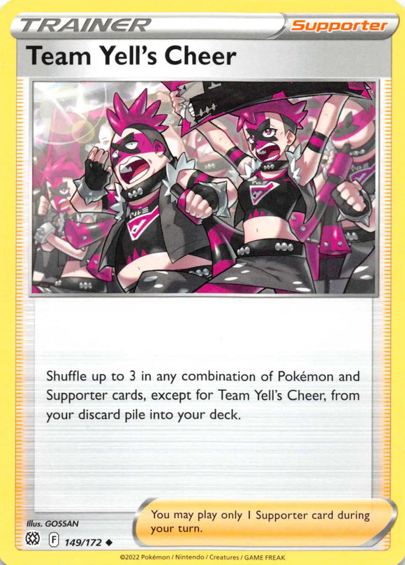 Team Yell's Cheer [149/172] [Brilliant Stars] Reverse Holofoil