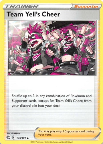Team Yell's Cheer [149/172] [Brilliant Stars]
