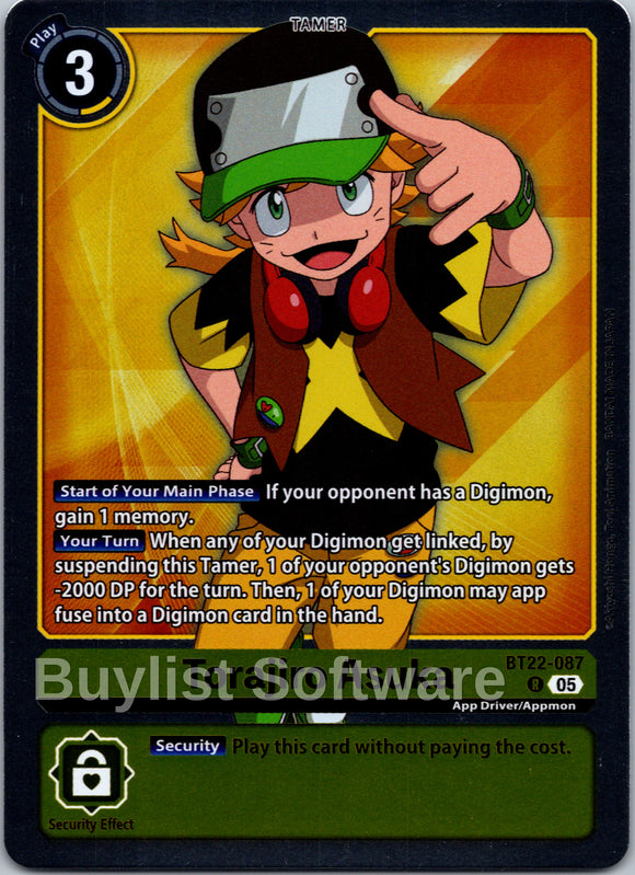 Torajiro Asuka [BT22-087 R] [Cyber Eden] Foil