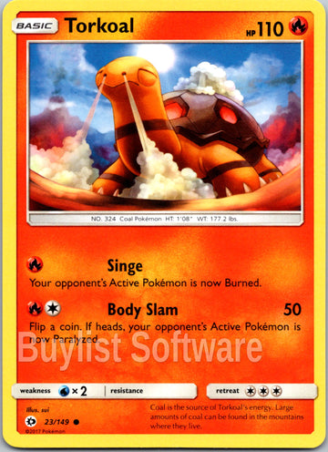 Torkoal [23/149] [Sun & Moon Base Set]