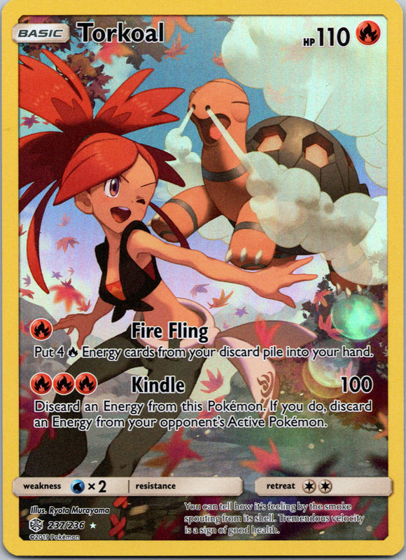 Torkoal (Secret) [237/236] [Cosmic Eclipse] Holofoil