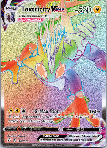 Toxtricity VMAX (196/192) [Sword & Shield: Rebel Clash]