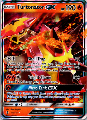 Turtonator GX [18/145] [Guardians Rising] Holofoil