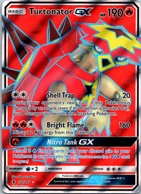 Turtonator GX (Full Art) [131/145] [Guardians Rising] Holofoil