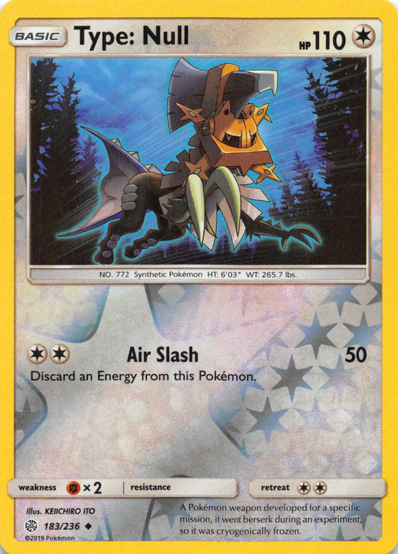 Type: Null [183/236] [Cosmic Eclipse] Reverse Holofoil