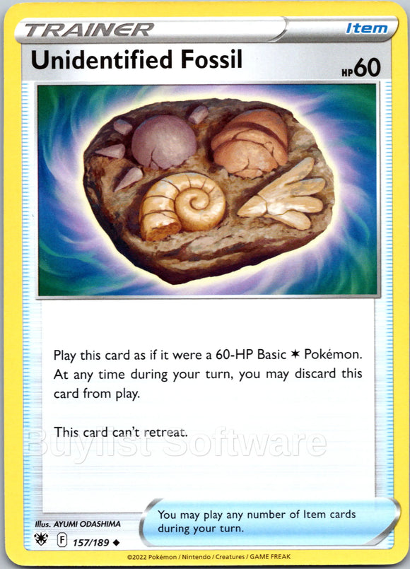 Unidentified Fossil [157/189] [Astral Radiance]