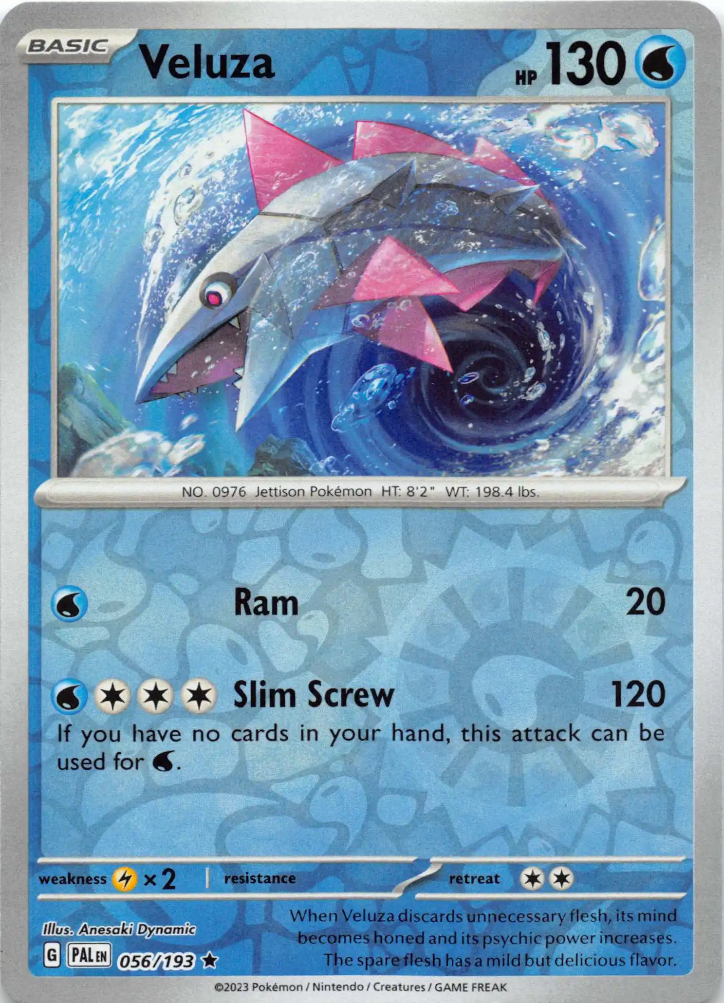 Veluza - 056/193 [056/193] [Paldea Evolved] Reverse Holofoil