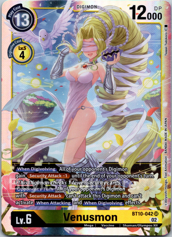Venusmon [BT10-042] [Xros Encounter] Foil