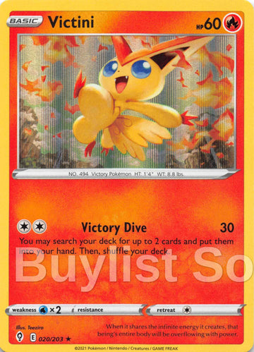 Victini (020/203) [Sword & Shield: Evolving Skies]