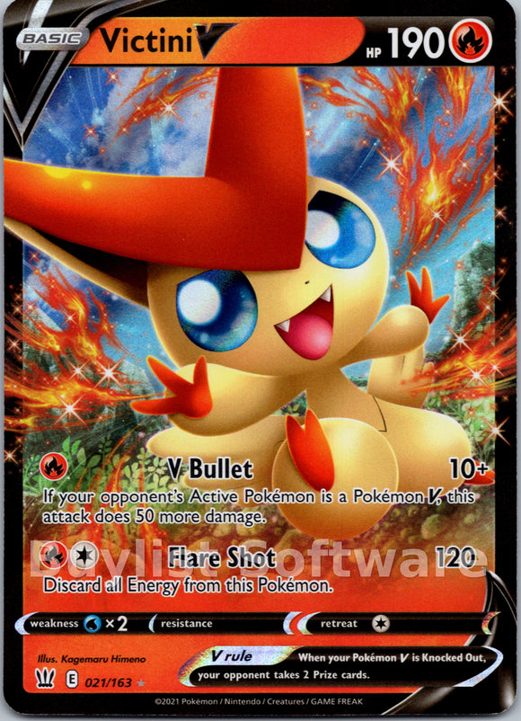 Victini V [021/163] [SWSH05: Battle Styles]