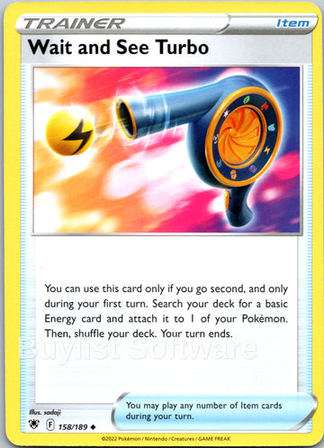 Wait and See Turbo [158/189] [Astral Radiance]