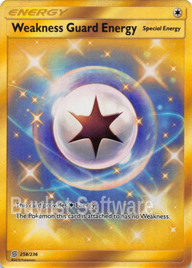 Weakness Guard Energy [258/236] [Unified Minds] Holofoil