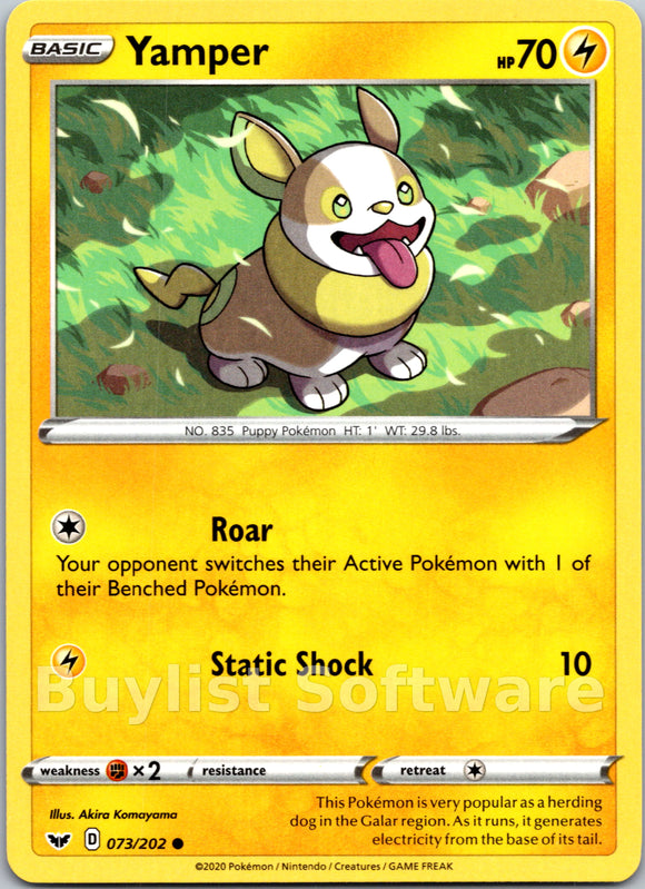 Yamper [073/202] [Sword & Shield Base Set]