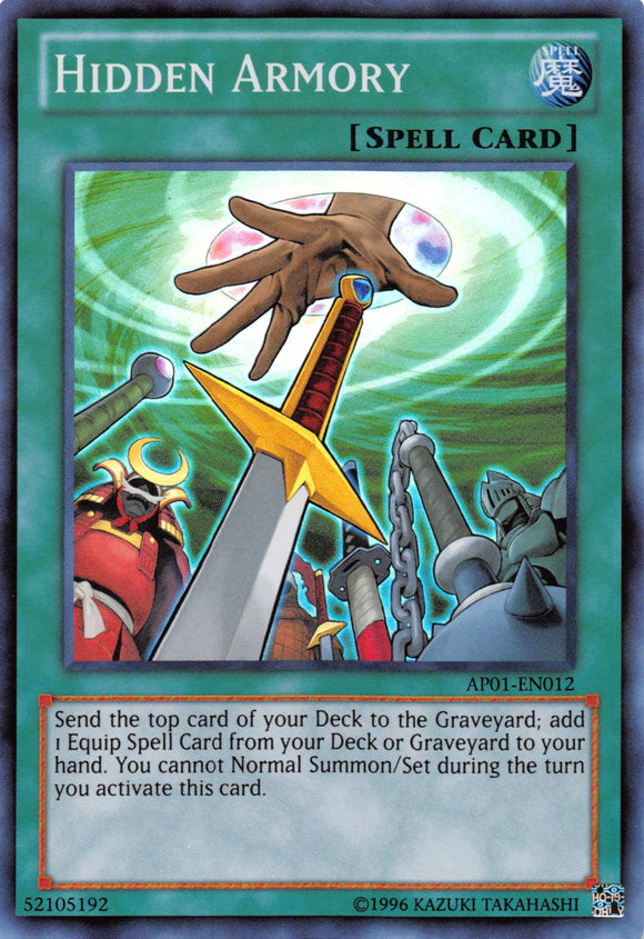 Hidden Armory [AP01-EN012] Super Rare