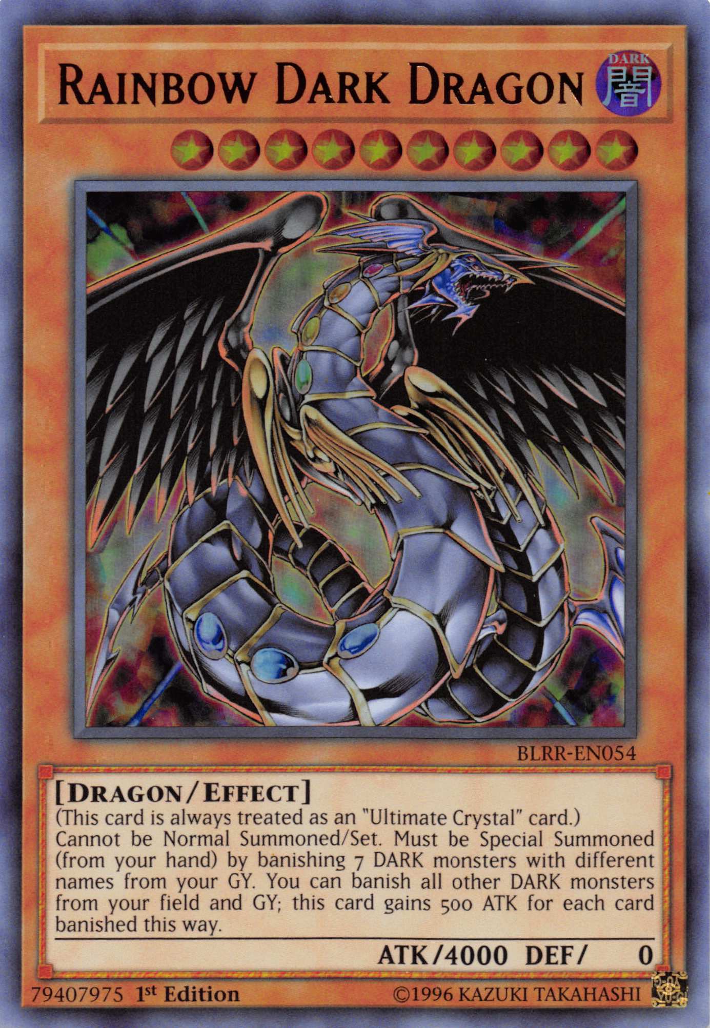 Rainbow Dark Dragon [BLRR-EN054] Ultra Rare