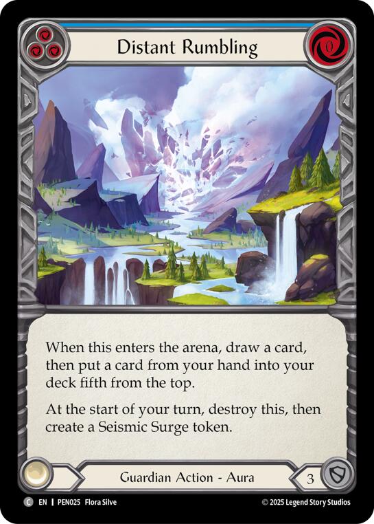 Distant Rumbling (Blue)
