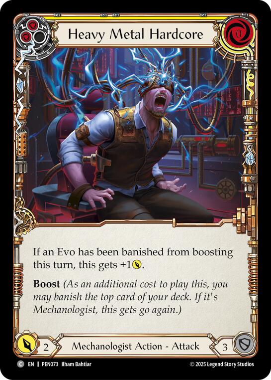 Heavy Metal Hardcore (Yellow)