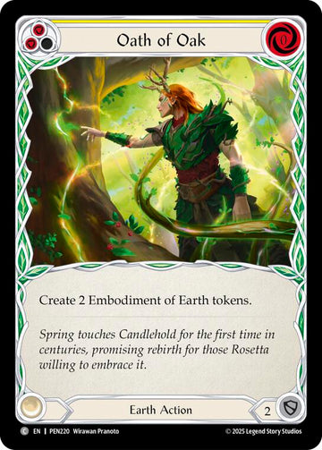 Oath Of Oak (Yellow)