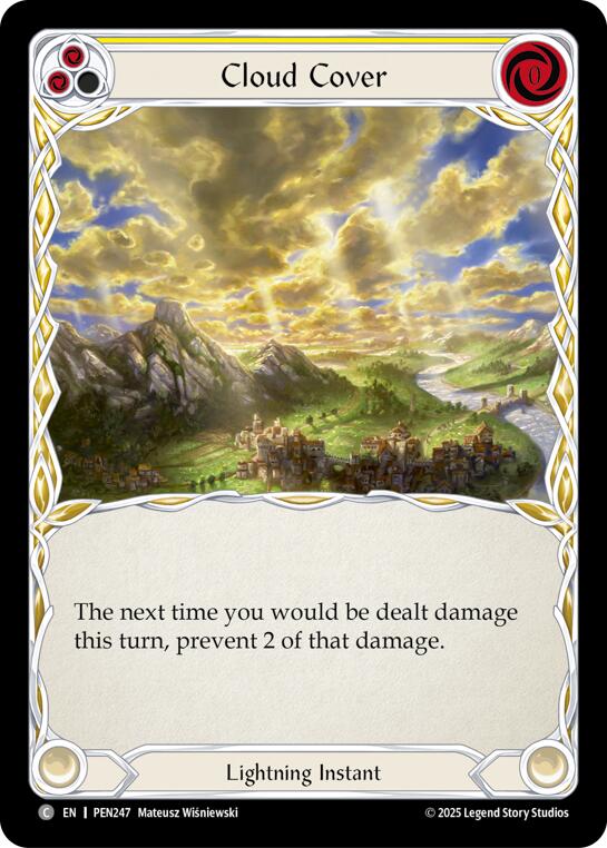 Cloud Cover (Yellow)