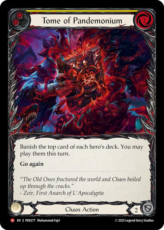 Tome Of Pandemonium (Yellow)