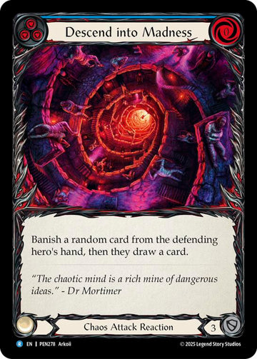 Descend Into Madness (Blue)