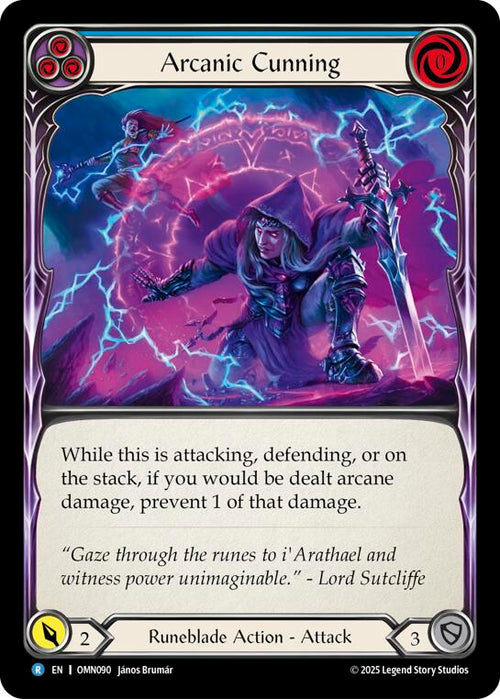 Arcanic Cunning (Blue)