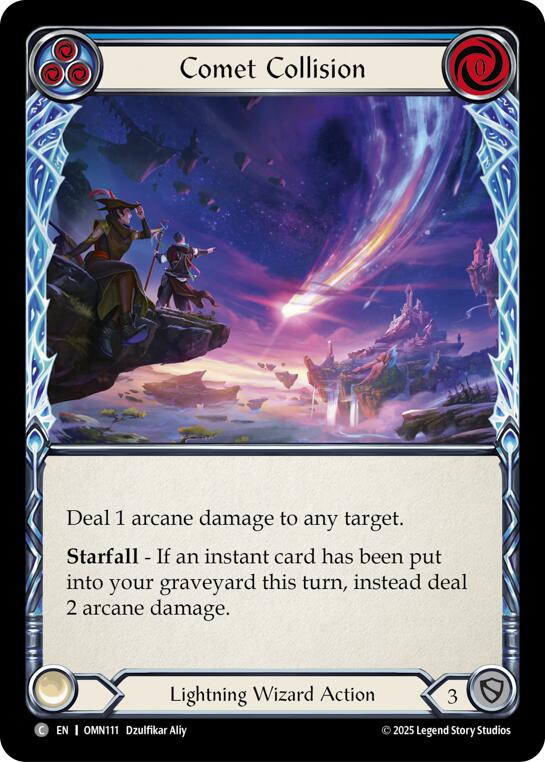 Comet Collision (Blue)