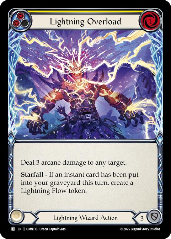Lightning Overload (Yellow)