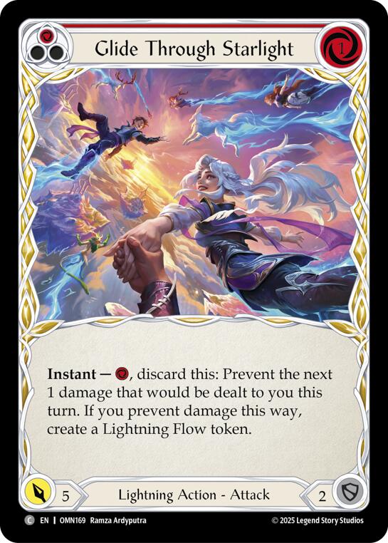 Glide Through Starlight (Red)