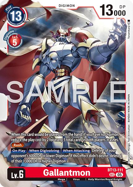 Gallantmon - BT13-111 (Reprint)