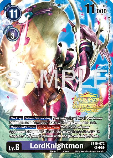 LordKnightmon (Championship 25-26 Tamers Pack)