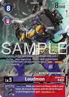 Loudmon (Regionals 25-26 Season 2 Participant)