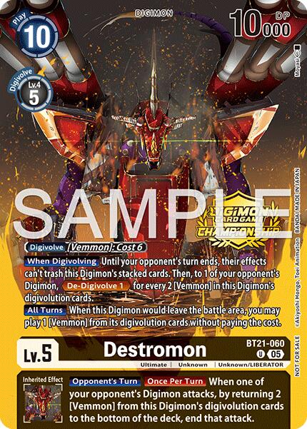 Destromon (Championship 25-26 Season 2 Tamers Pack)