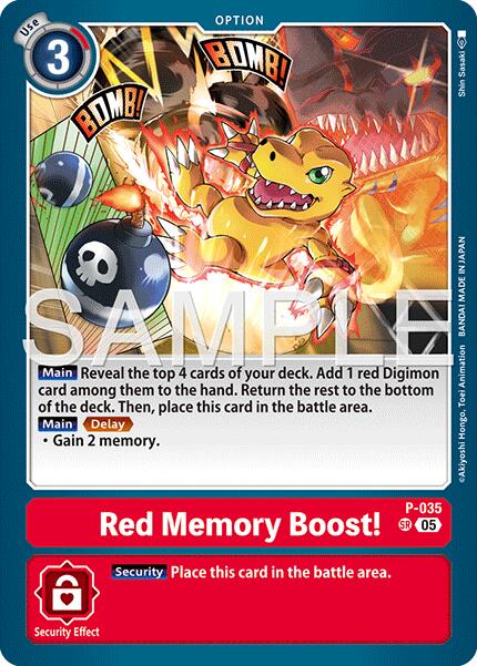 Red Memory Boost! (Reprint)