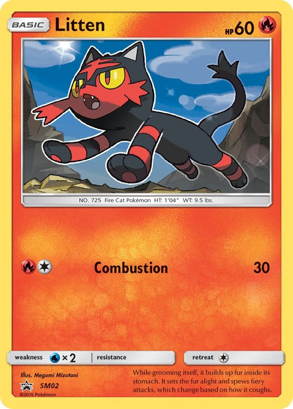 Litten [SM02] [Sun & Moon Promos] Holofoil